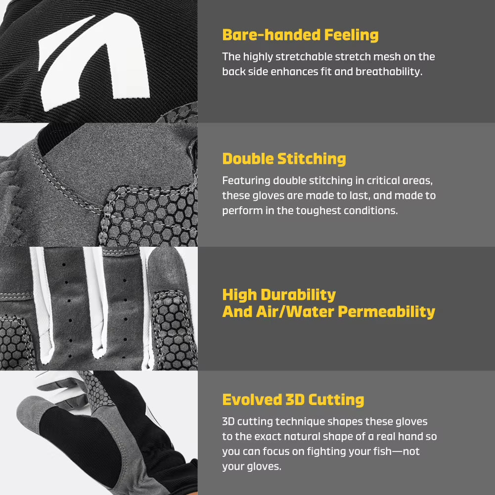 Non-Slip Full-Finger Fishing Gloves – Cut-Resistant, Anti-UV Outdoor Casting & Jigging Gloves for Men and Women